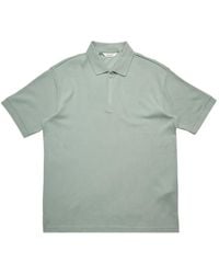 SELECTED - Kristen Half-Zip Knitted Polo Shirt - Lyst