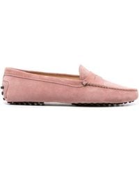 Tod's - Rubberized Moccasins Shoes - Lyst