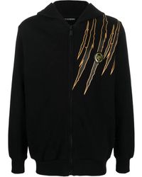 Philipp Plein - Sudadera con capucha y cremallera - Lyst