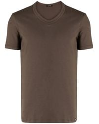 Tom Ford - V-Neck Short-Sleeve T-Shirt - Lyst
