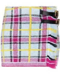 Cormio - Checked Wool-Blend Mini Skirt - Lyst