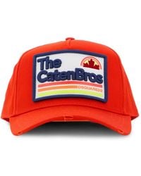 DSquared² - Patch-Detail Baseball Cap - Lyst