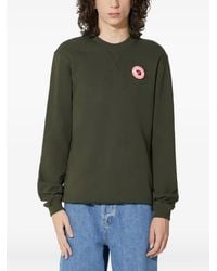 Fjallraven - Logo Patch Crew Neck Sweatshirt - Lyst