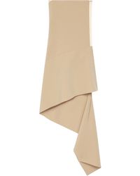 Courreges - Asymmetrisches Kreppkleid - Lyst