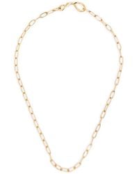 Missoma - Molten Snow Paperclip Chain Necklace - Lyst