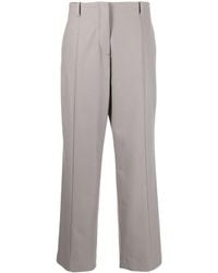 Calvin Klein - Low-rise Wide-leg Tailored Trousers - Lyst