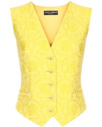 Dolce & Gabbana - Brocacade Vest - Lyst