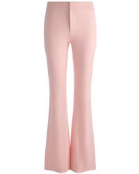 Alice + Olivia - Andrew Mid-Rise Bootcut Pants - Lyst