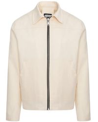 Hamza - Six Zip-Up Denim Jacket - Lyst