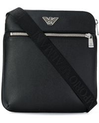 black armani man bag
