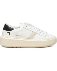 Date - Leather Sneakers - Lyst