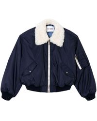 RE/DONE - Shrunken Bomber Jacket - Lyst