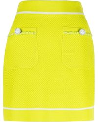 Pinko - Santander Knitted Skirt - Lyst