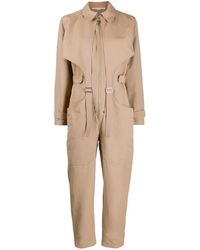 Stella McCartney - Mono Largo Estilo Cargo Con Hebillas - Lyst