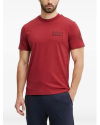 Napapijri - Amundsen Logo-Patch Crew-Neck T-Shirt - Lyst