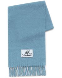 Marni - Schal Mit Logo-Patch - Lyst