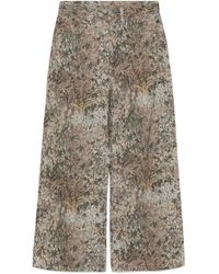 JNBY - Graphic-Print Jeans - Lyst