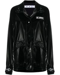 off white short jacket