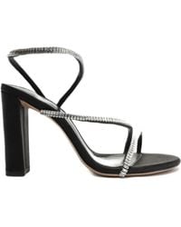 Alexandre Birman - Polly Zircone 85 Leather Sandals - Lyst