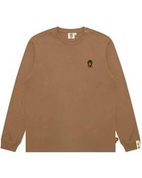 *BABY MILO® STORE BY *A BATHING APE® - Baby Milo Graphic-Print Long Sleeve T-Shirt - Lyst