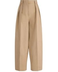 Altuzarra - Garbadine Plooibroek - Lyst