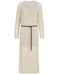 Brunello Cucinelli - Dazzling Abstract Leaf Knit Dress - Lyst