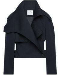 Courreges - Oblique Trenchcoat - Lyst