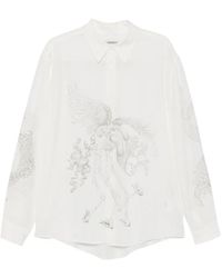 Our Legacy - Chemise Pointillism Allegory Imprimée - Lyst
