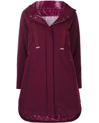 Herno Parka à capuche - Rouge