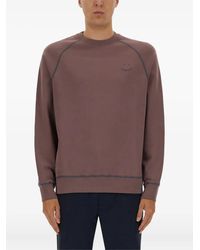 Paul Smith - Relaxed-Fit Sweatshirt With Subtle Embroidery And Textured Finish - Lyst
