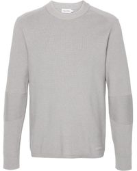 Calvin Klein - Pull En Maille Fine À Col Rond - Lyst