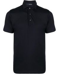 Lardini - Spread-collar Polo Shirt - Lyst