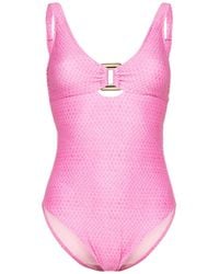 Heidi Klein - Guana Island Snake-Print Swimsuit - Lyst