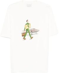 Drole de Monsieur - L'Homme au Tableau T-Shirt - Lyst