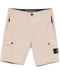 Stone Island - Cargo-Pocket Shorts - Lyst