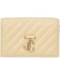 Jimmy Choo - Curve Nello Quilted Card Holder - Lyst