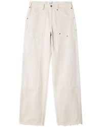 RE/DONE - Mid-Rise Straight-Leg Jeans - Lyst