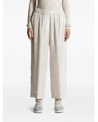 Peserico - Pantalon En Velours À Design Côtelé - Lyst