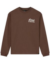 Deus Ex Machina - Harajuku Sign Long-Sleeve T-Shirt - Lyst