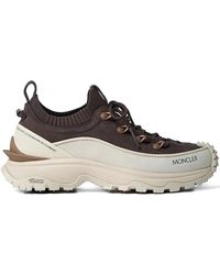 Moncler - Trailgrip Lite3 Nubuck And Suede Sneakers - Lyst