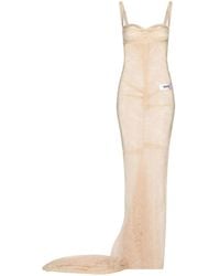 Dolce & Gabbana - Kim Dolce&Gabbana Floral-Lace Maxi Dress - Lyst