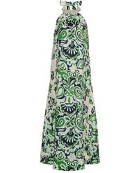 Cara Cara - Aimee Halter-Neck Paisley Print Maxi Dress - Lyst