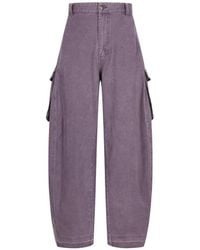 CROQUIS - Curved-Leg Cargo Jeans - Lyst