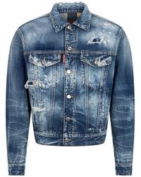 DSquared² - Brando Classic L.A. Jean Jacket - Lyst