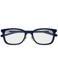 Gucci - Brille Mit Eckigem Gestell - Lyst