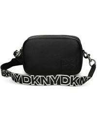 DKNY - Logo-Strap Satchel - Lyst