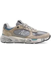 Premiata - Mase 25 Logo-Patch Panelled Sneakers - Lyst