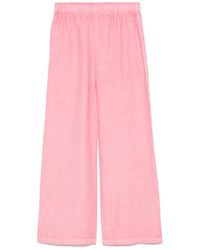 120% Lino - Linen Trousers - Lyst