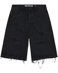 BBCICECREAM - Evo Cutoff Denim Shorts - Lyst
