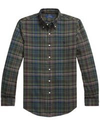 Polo Ralph Lauren - Plaid-Pattern Flannel Shirt - Lyst